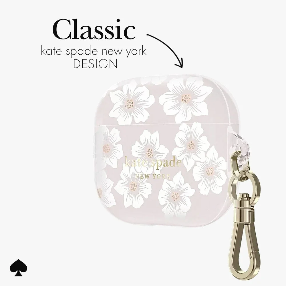 kate spade Black Protective Packaging with White Text